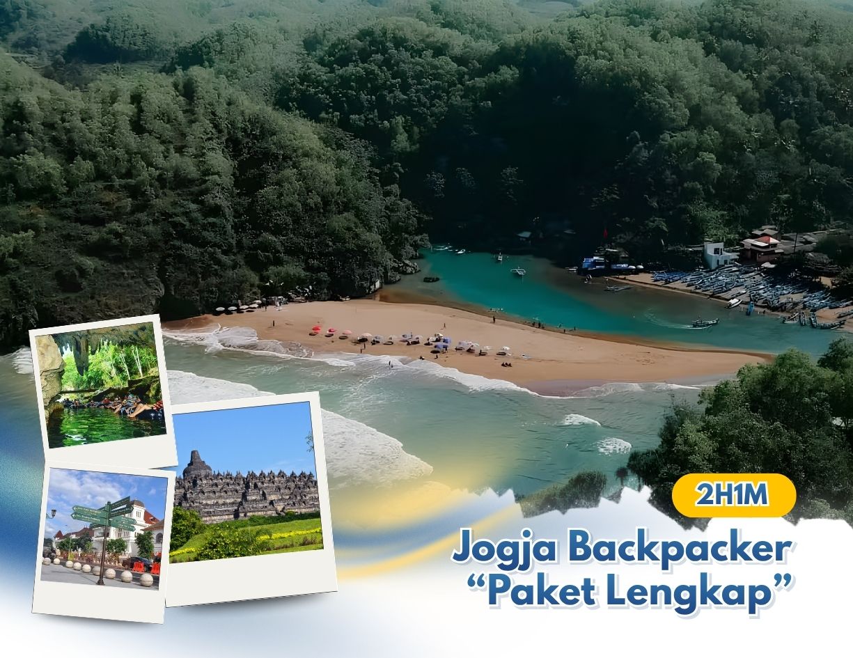 2H1M Jogja Backpacker “Paket Lengkap”