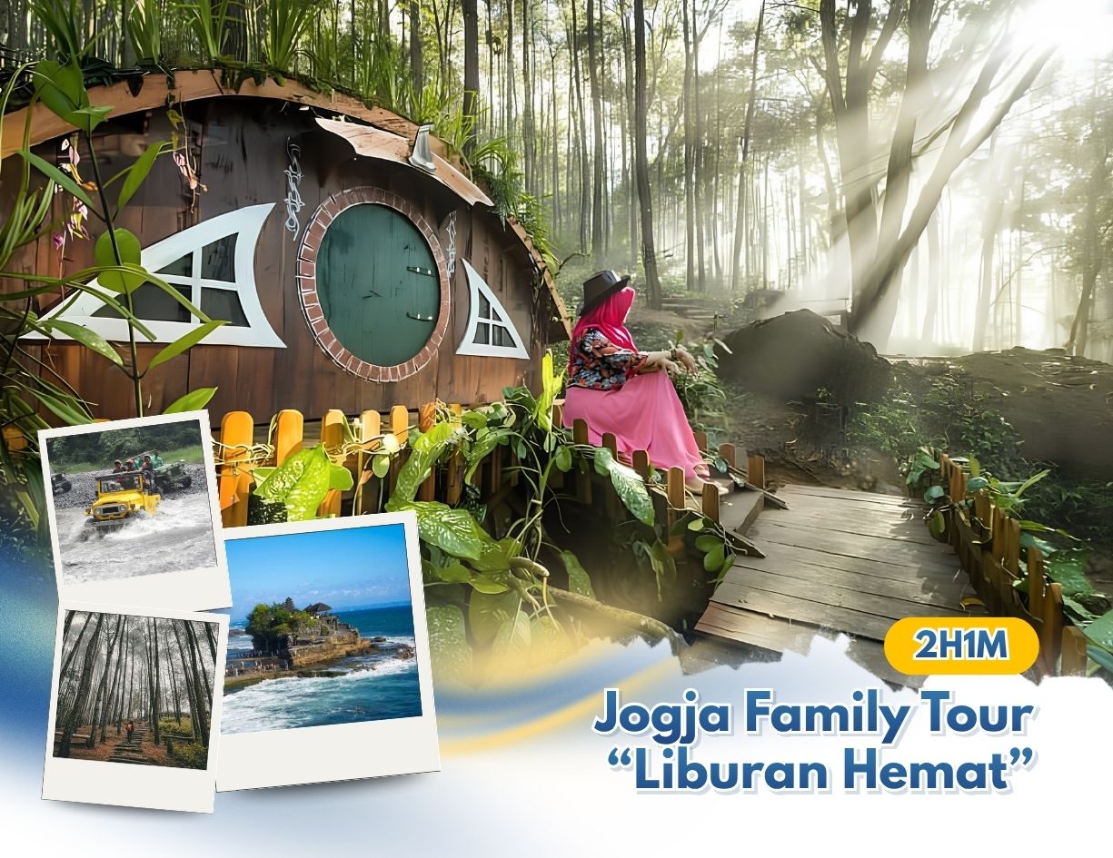 2H1M Jogja Family Tour “Liburan Hemat”