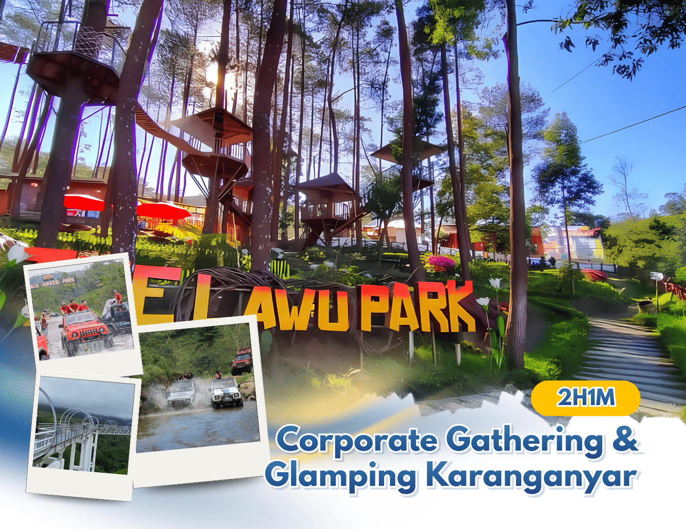 Corporate Gathering & Glamping Karanganyar 2H1M