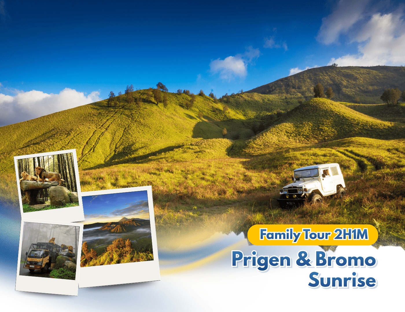 Family Tour 2 Hari 1 Malam Prigen & Bromo Sunrise