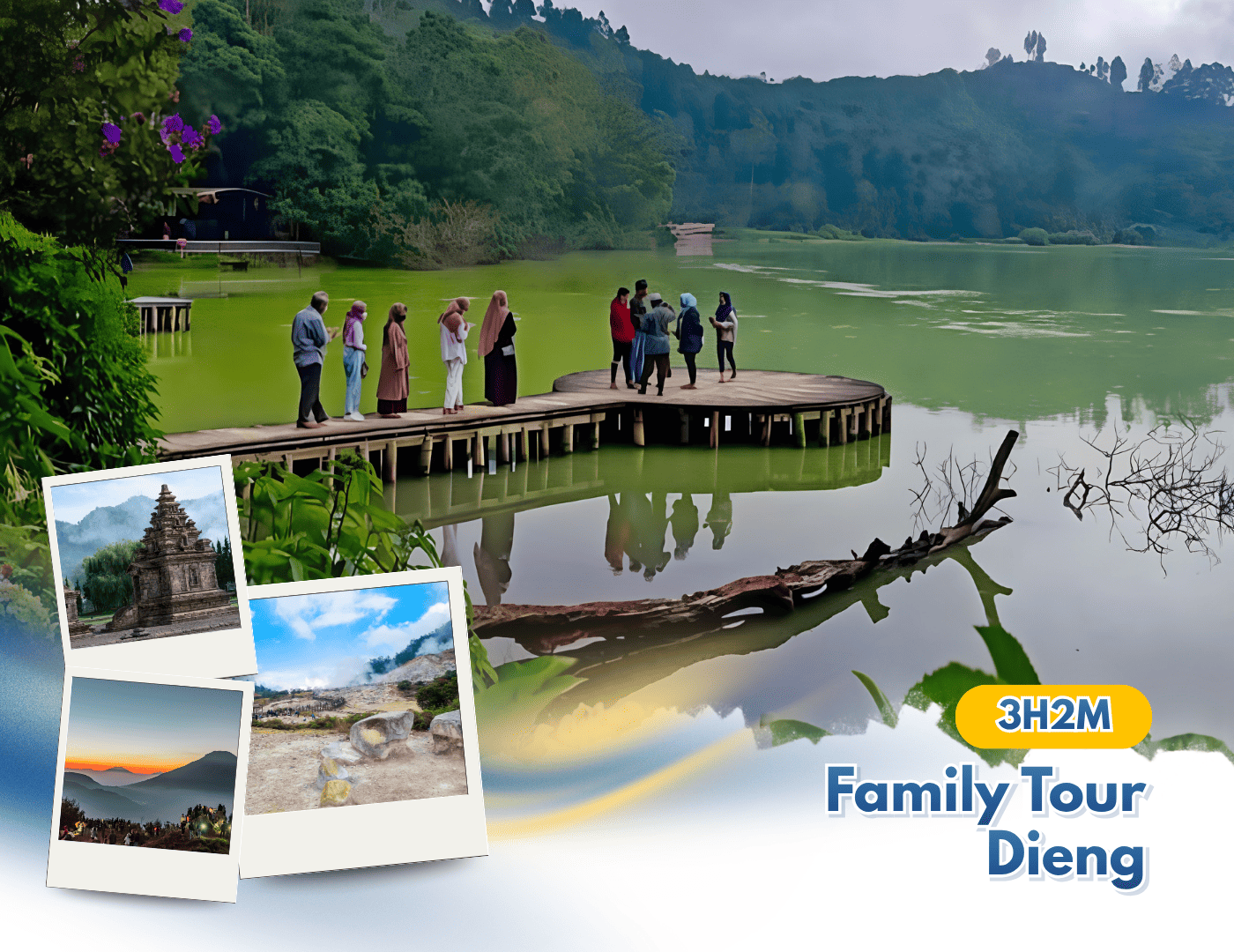Family Tour Dieng 3 Hari 2 Malam