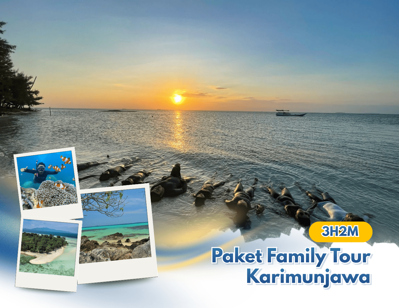 Paket Family Tour Karimunjawa 3 hari 2 Malam