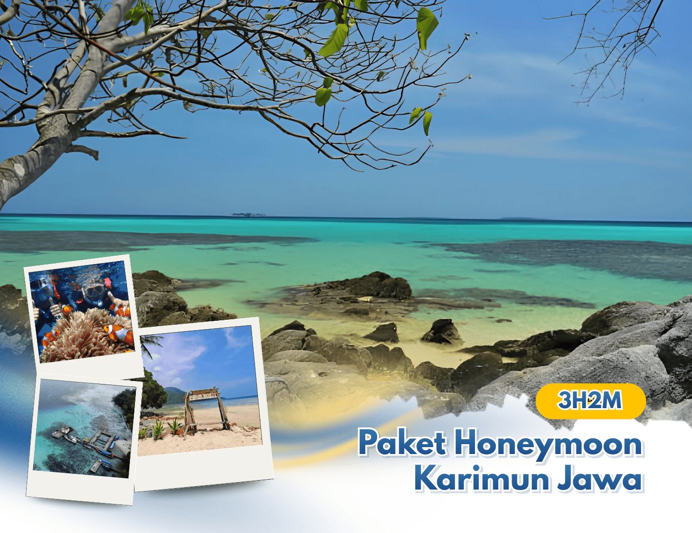Paket Honeymoon Karimun Jawa 3 Hari 2 Malam