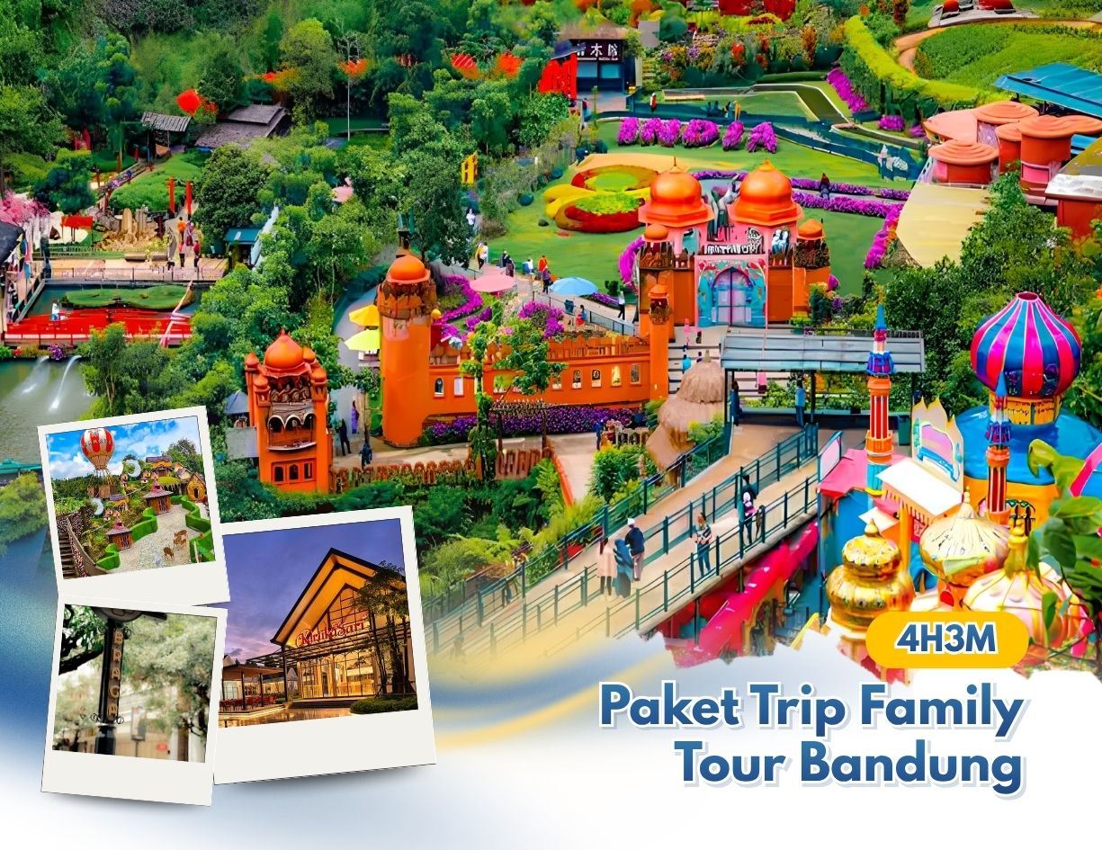 Paket Trip Family Tour Bandung 4 Hari 3 Malam