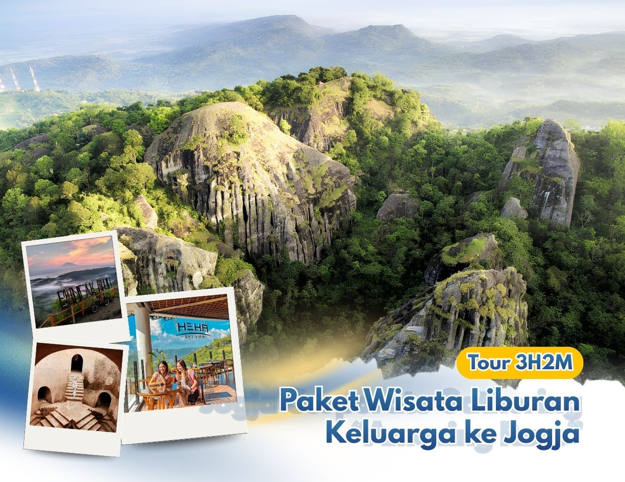 Paket Wisata Liburan Keluarga ke Jogja Tour 3H2M