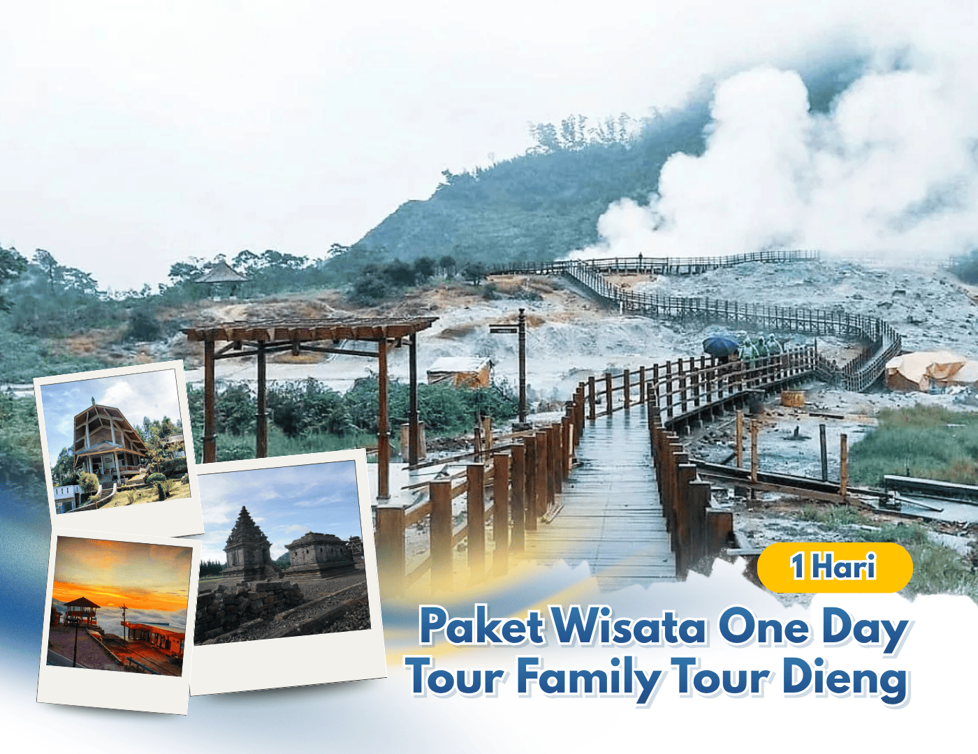 Paket Wisata One Day Tour Family Tour Dieng 1 Hari
