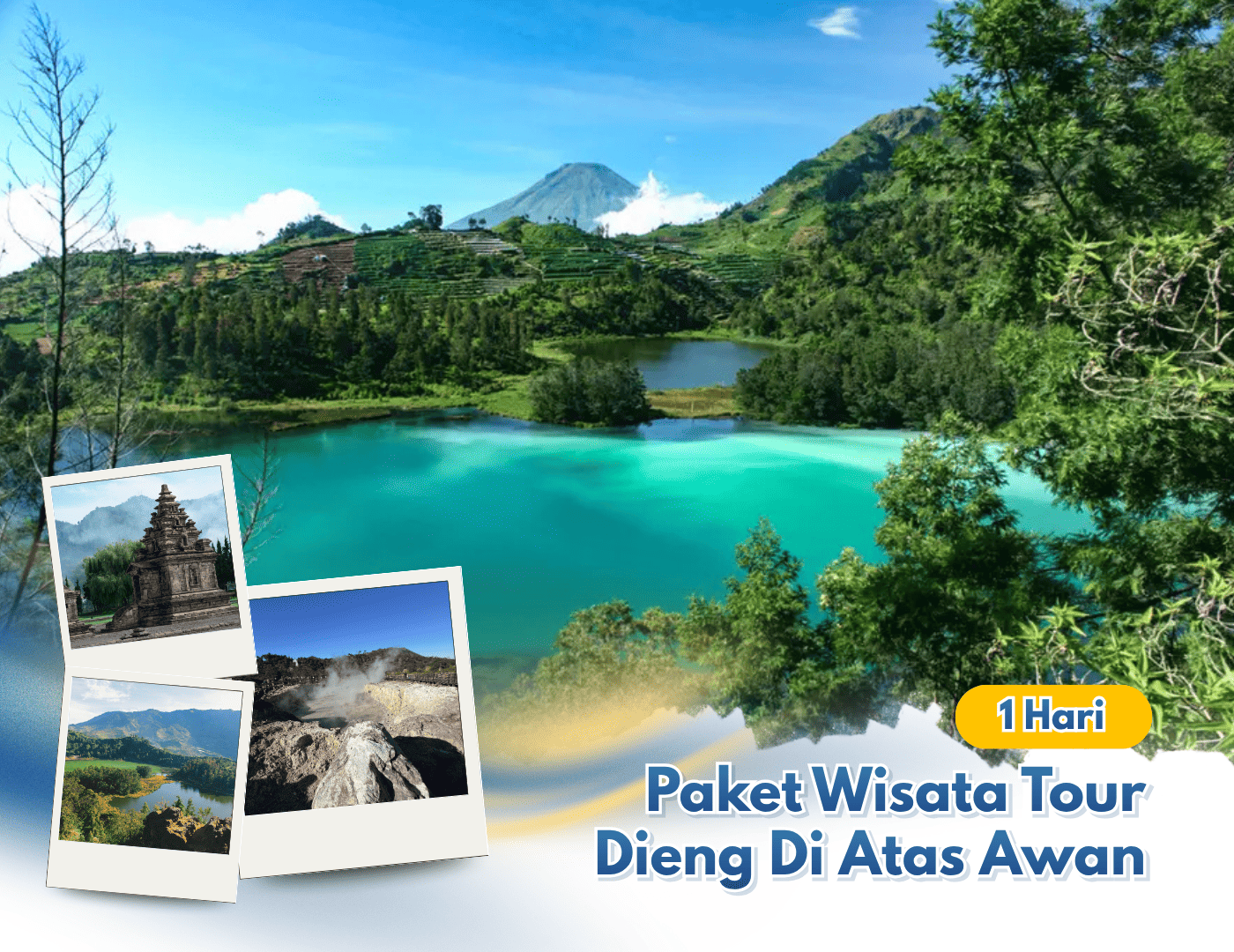 Paket Wisata Tour Dieng Di Atas Awan 1 Hari