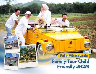Paket Wisata Jogja – Family Tour Child Friendly 3H2M