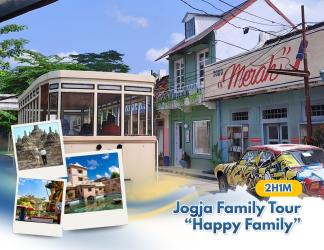 2H1M Jogja Family Tour “Happy Family”