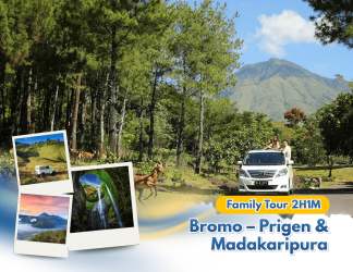 Family Tour 2 Hari 1 Malam Bromo – Prigen & Madakaripura