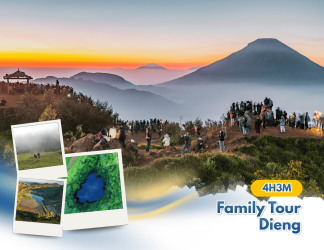 Family Tour Dieng 4 Hari 3 Malam