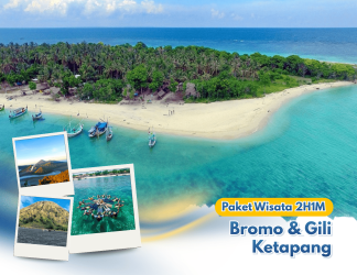 Paket Wisata 2 Hari 1 Malam Bromo & Gili Ketapang