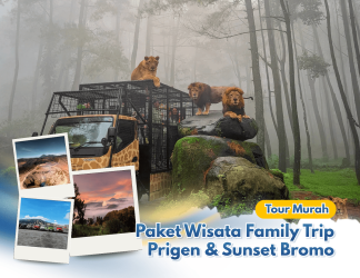 Paket Wisata Family Trip Prigen & Sunset Bromo - Tour Murah