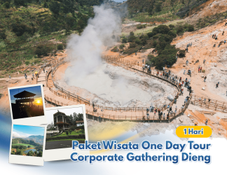 Paket Wisata One Day Tour Corporate Gathering Dieng 1 Hari