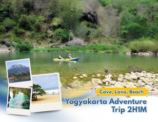 Yogyakarta Adventure Trip 2H1M – Cave, Lava, Beach