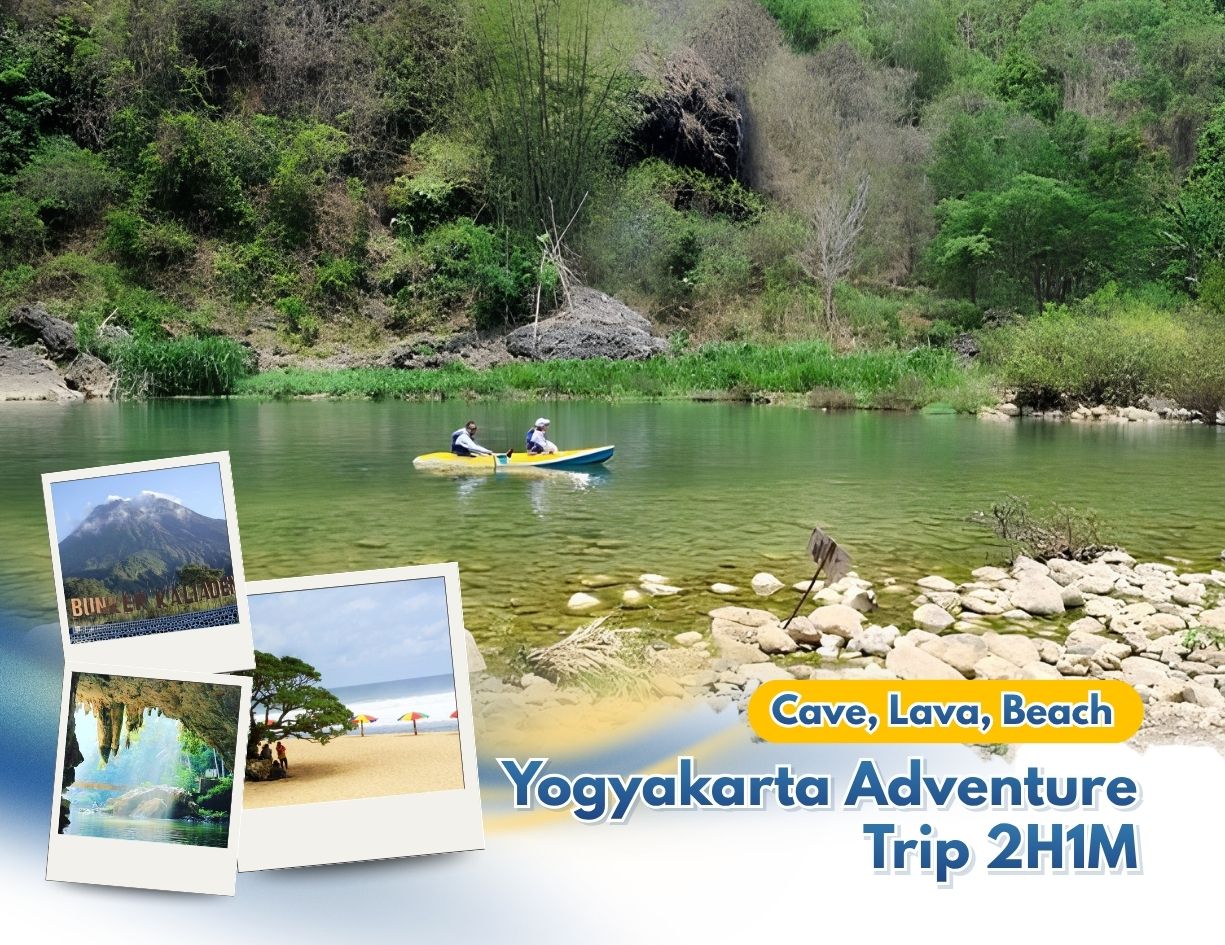 Yogyakarta Adventure Trip 2H1M – Cave, Lava, Beach